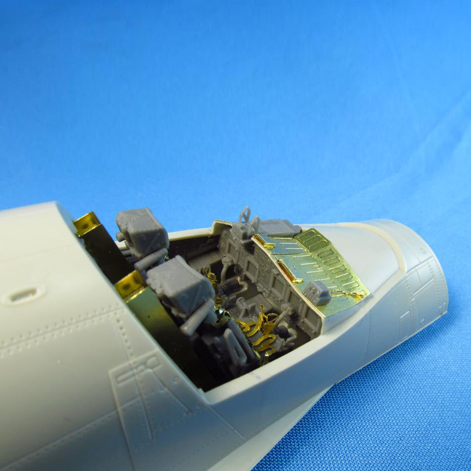 Cockpit set and Seats for aircraft model Su-34 (for Kitty Hawk, HobbyBoss) Scale 1:48 Metallic Details MDR4836