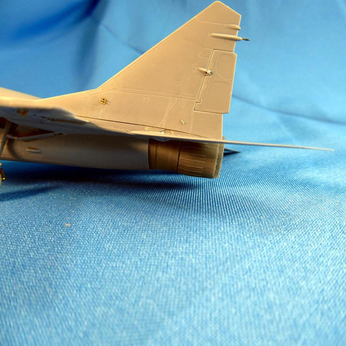 MiG-29, Jet Nozzles (opened) Detailing set (Resin, Photoetch) Scale 1:48 (Recommended for kit: Great Wall Hobby) Metallic Details MDR4837 - For Models Aircraft Kits