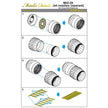 MiG-29, Jet Nozzles (opened) Detailing set (Resin, Photoetch) Scale 1:48 (Recommended for kit: Great Wall Hobby) Metallic Details MDR4837 - For Models Aircraft Kits