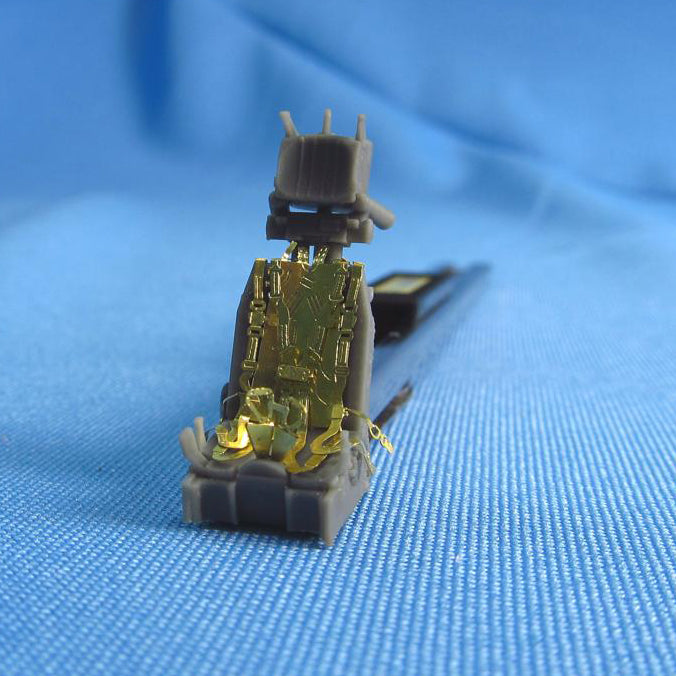 Ejection seat K-36 L-3,5 for Yakovlev Yak-130 Detailing set 2 pcs (Resin, Photoetch) Scale 1:48 Metallic Details MDR4839 - For Model Aircraft Kits
