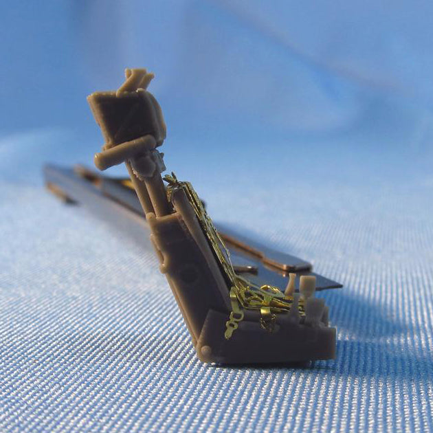 Ejection seat K-36 L-3,5 for Yakovlev Yak-130 Detailing set 2 pcs (Resin, Photoetch) Scale 1:48 Metallic Details MDR4839 - For Model Aircraft Kits