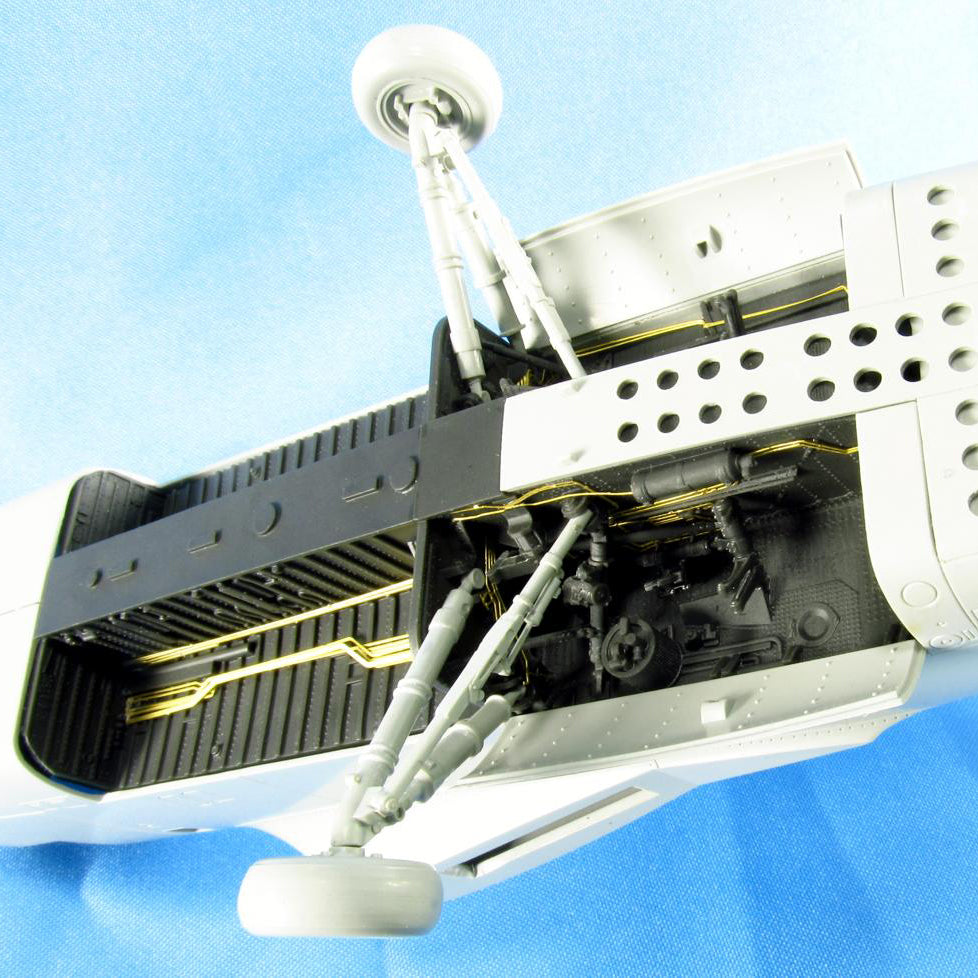 S-3A/B Viking, Wheel bays (for Italeri) Scale 1:48 Metallic Details MDR4843