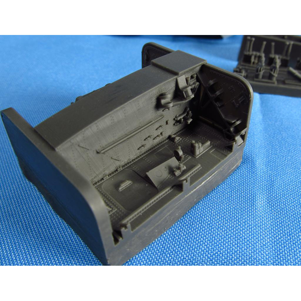 S-3A/B Viking, Wheel bays (for Italeri) Scale 1:48 Metallic Details MDR4843