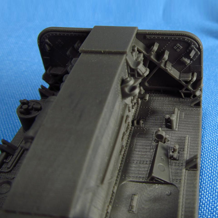 S-3A/B Viking, Wheel bays (for Italeri) Scale 1:48 Metallic Details MDR4843
