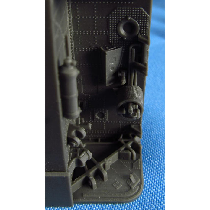 S-3A/B Viking, Wheel bays (for Italeri) Scale 1:48 Metallic Details MDR4843