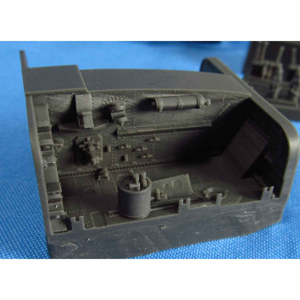 S-3A/B Viking, Wheel bays (for Italeri) Scale 1:48 Metallic Details MDR4843