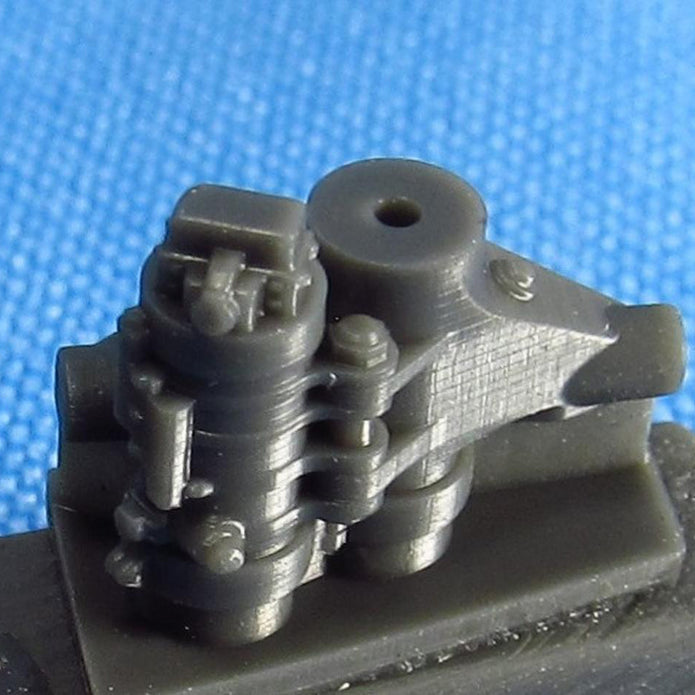 S-3A/B Viking, Wheel bays (for Italeri) Scale 1:48 Metallic Details MDR4843