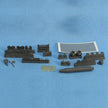 USN loading cart with torpedo Mk-46 Scale 1:48 Metallic Details MDR4851