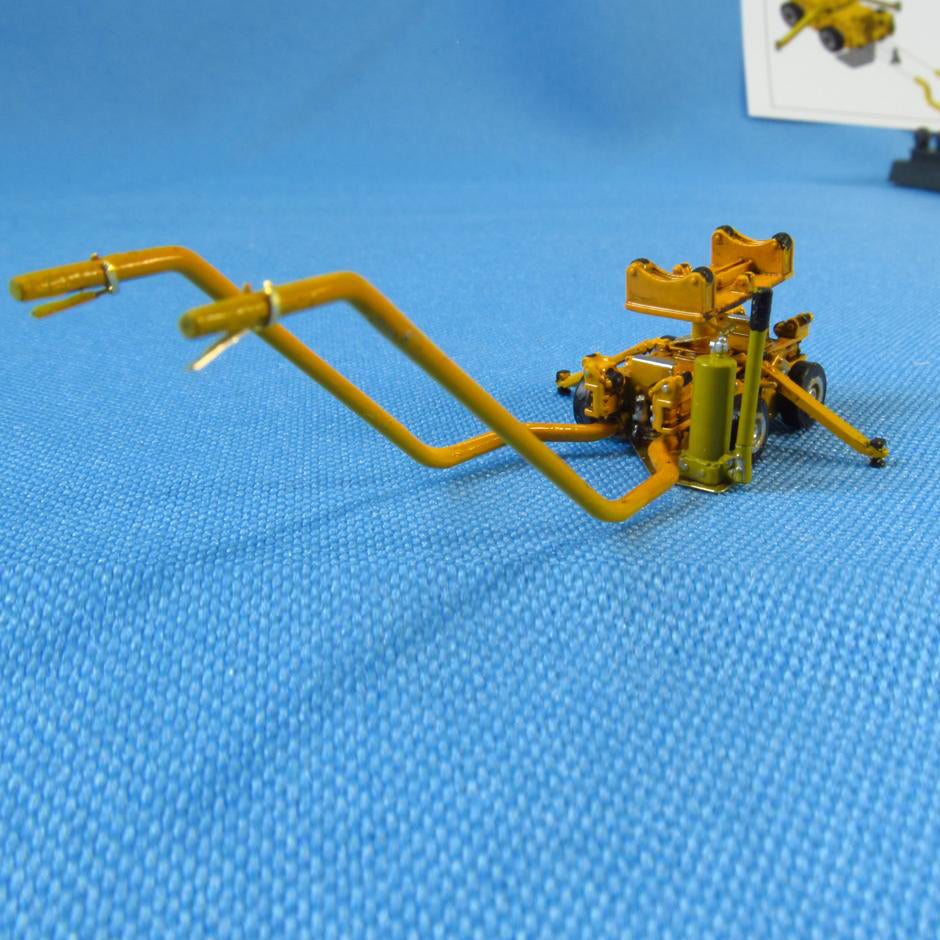 USN loading cart with torpedo Mk-46 Scale 1:48 Metallic Details MDR4851