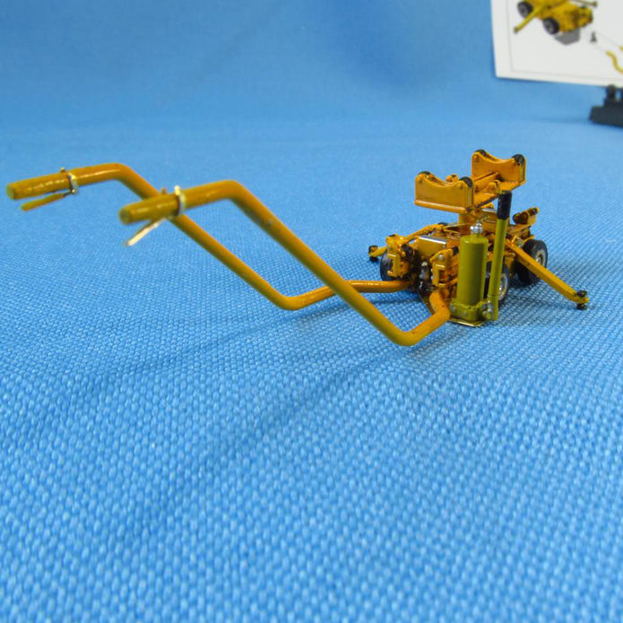 USN loading cart with torpedo Mk-46 Scale 1:48 Metallic Details MDR4851