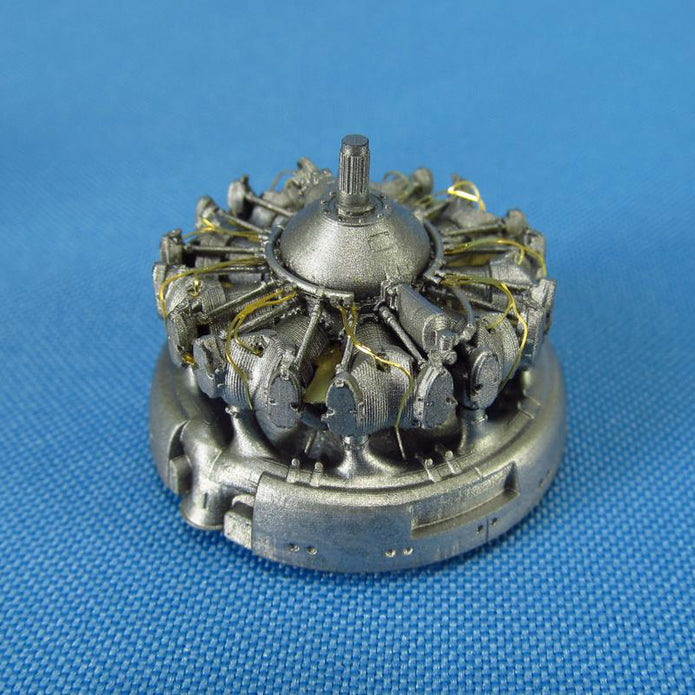 Wright R-1820 Cyclone late Engines (Resin, Photoetch) Scale 1:48 Metallic Details MDR4853 - For Models Aircraft Kits