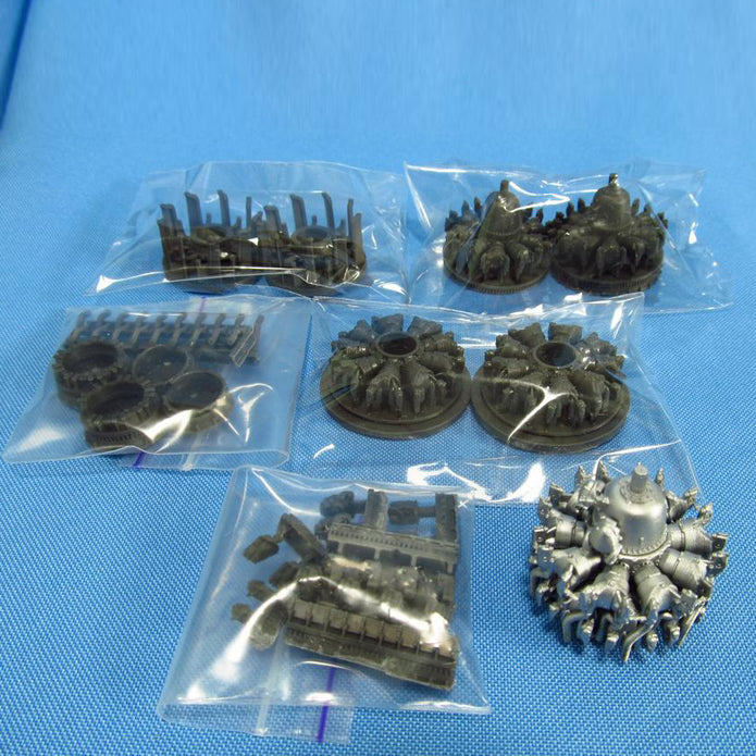 Pratt & Whitney R-2800 Engines Detailing set (Resin) Scale 1:48 Metallic Details MDR4855 - For Model Aircraft Kits