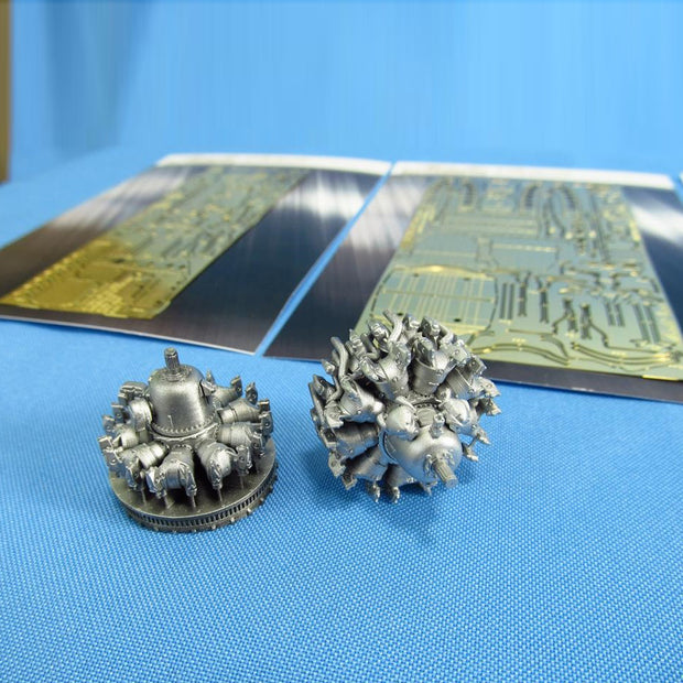 Douglas B-26 Invader, Big Edition - Detailing set Exterior, Interrior and Engines (Resin, Photoetch) Scale 1:48 (Recommended for kit: ICM) Metallic Details MDR4856 - For Aircraft Models Kits