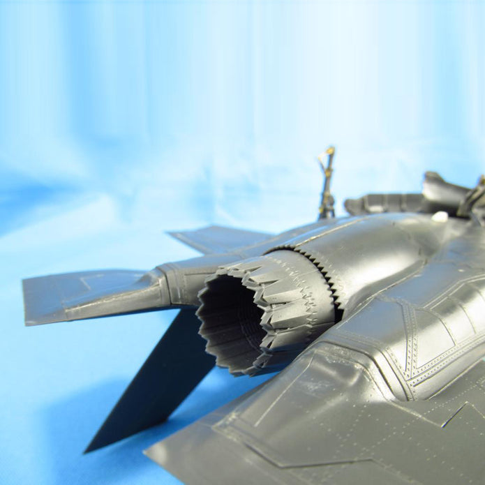 Lockheed-Martin F-35B, Jet Nozzels Detailing set (Resin, Photoetch) Scale 1:48 (Recommended for kit: Kitty Hawk) Metallic Details MDR4858 - For Aircraft Model Kits