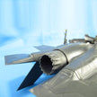 Lockheed-Martin F-35B, Jet Nozzels Detailing set (Resin, Photoetch) Scale 1:48 (Recommended for kit: Kitty Hawk) Metallic Details MDR4858 - For Aircraft Model Kits