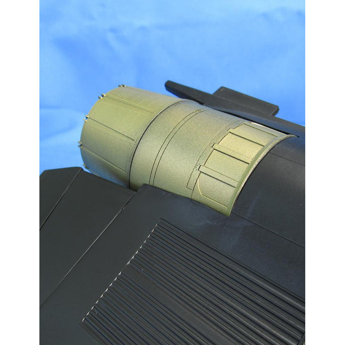 SR-71 Blackbird, Jet Nozzles Detailing set (Resin) Scale 1:48 (Recommended for kit: Testors, Italeri) Metallic Details MDR4859 - For Aircraft Model Kit