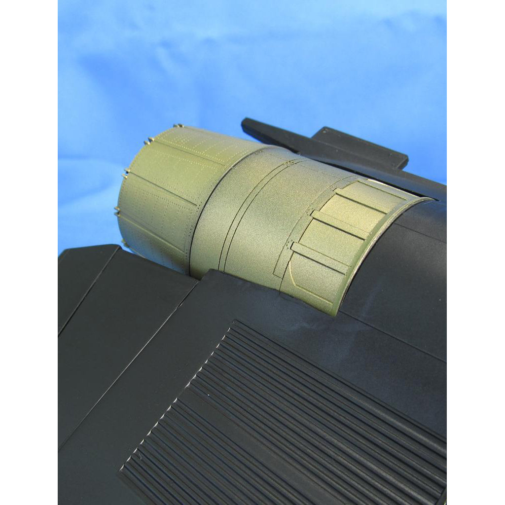 SR-71 Blackbird, Jet Nozzles Detailing set (Resin) Scale 1:48 (Recommended for kit: Testors, Italeri) Metallic Details MDR4859 - For Aircraft Model Kit