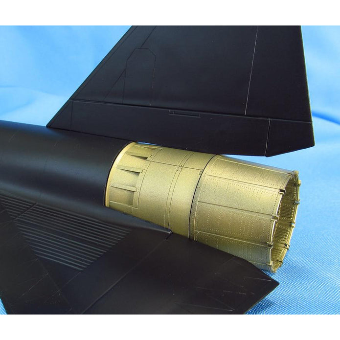 SR-71 Blackbird, Jet Nozzles Detailing set (Resin) Scale 1:48 (Recommended for kit: Testors, Italeri) Metallic Details MDR4859 - For Aircraft Model Kit