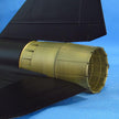 SR-71 Blackbird, Jet Nozzles Detailing set (Resin) Scale 1:48 (Recommended for kit: Testors, Italeri) Metallic Details MDR4859 - For Aircraft Model Kit