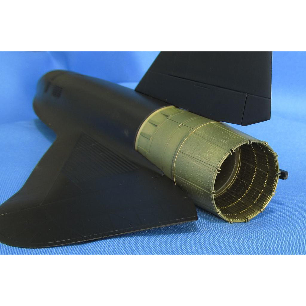 SR-71 Blackbird, Jet Nozzles Detailing set (Resin) Scale 1:48 (Recommended for kit: Testors, Italeri) Metallic Details MDR4859 - For Aircraft Model Kit