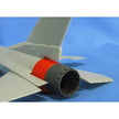 Lockheed-Martin F-16, Jet Nozzle for Engine F100-PW (Resin, Photoetch) Scale 1:48 (Recommended for kit: Tamiya) Metallic Details MDR4860 - For Model Kit Aircraft