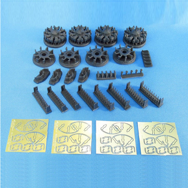 Boeing B-17G Flying Fortress, Engines Detailing set (Resin, Photoetch) Scale 1:48 (Recommended for kit: HK Models) Metallic Details MDR4861 - For Models Aircraft Kits