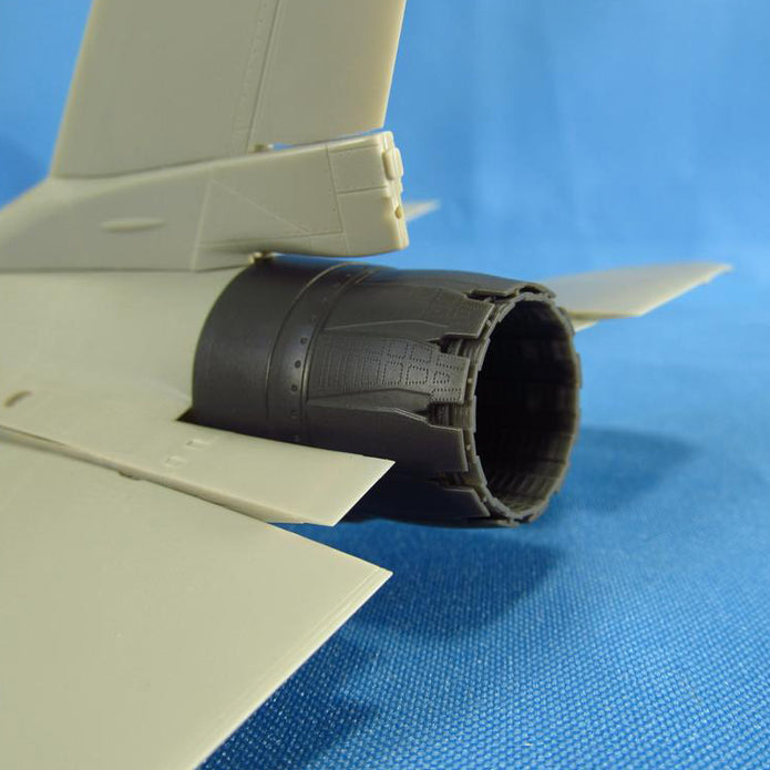Lockheed-Martin F-16, Jet Nozzle for Engine F110 (opened) Resin Scale 1:48 (Recommended for kit: Tamiya) Metallic Details MDR4862 - For Aircraft Kit Model