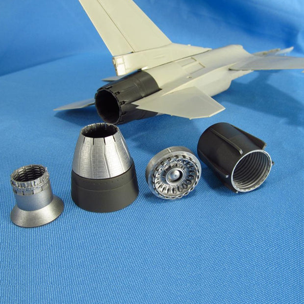 Lockheed-Martin F-16, Jet Nozzle for Engine F110 (closed) (Resin) Scale 1:48 (Recommended for kit: Tamiya) Metallic Details MDR4863 - For Model Aircraft Kits