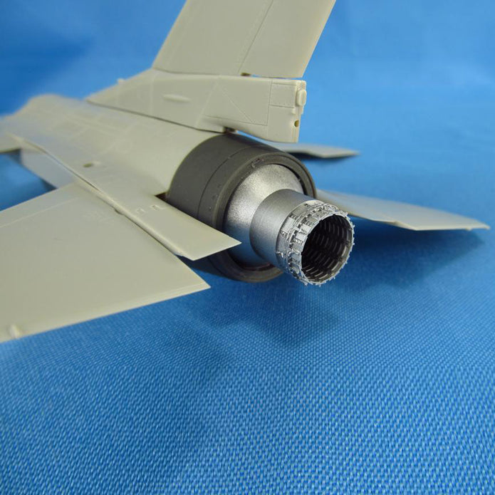 Lockheed-Martin F-16, Jet Nozzle for Engine F110 (closed) (Resin) Scale 1:48 (Recommended for kit: Tamiya) Metallic Details MDR4863 - For Model Aircraft Kits