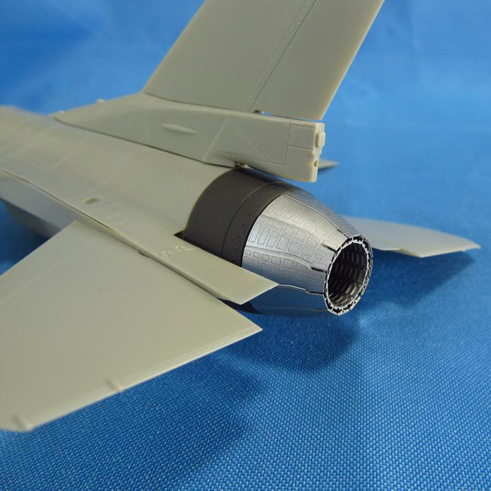 Lockheed-Martin F-16, Jet Nozzle for Engine F110 (closed) (Resin) Scale 1:48 (Recommended for kit: Tamiya) Metallic Details MDR4863 - For Model Aircraft Kits