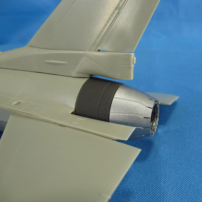 Lockheed-Martin F-16, Jet Nozzle for Engine F110 (closed) (Resin) Scale 1:48 (Recommended for kit: Tamiya) Metallic Details MDR4863 - For Model Aircraft Kits