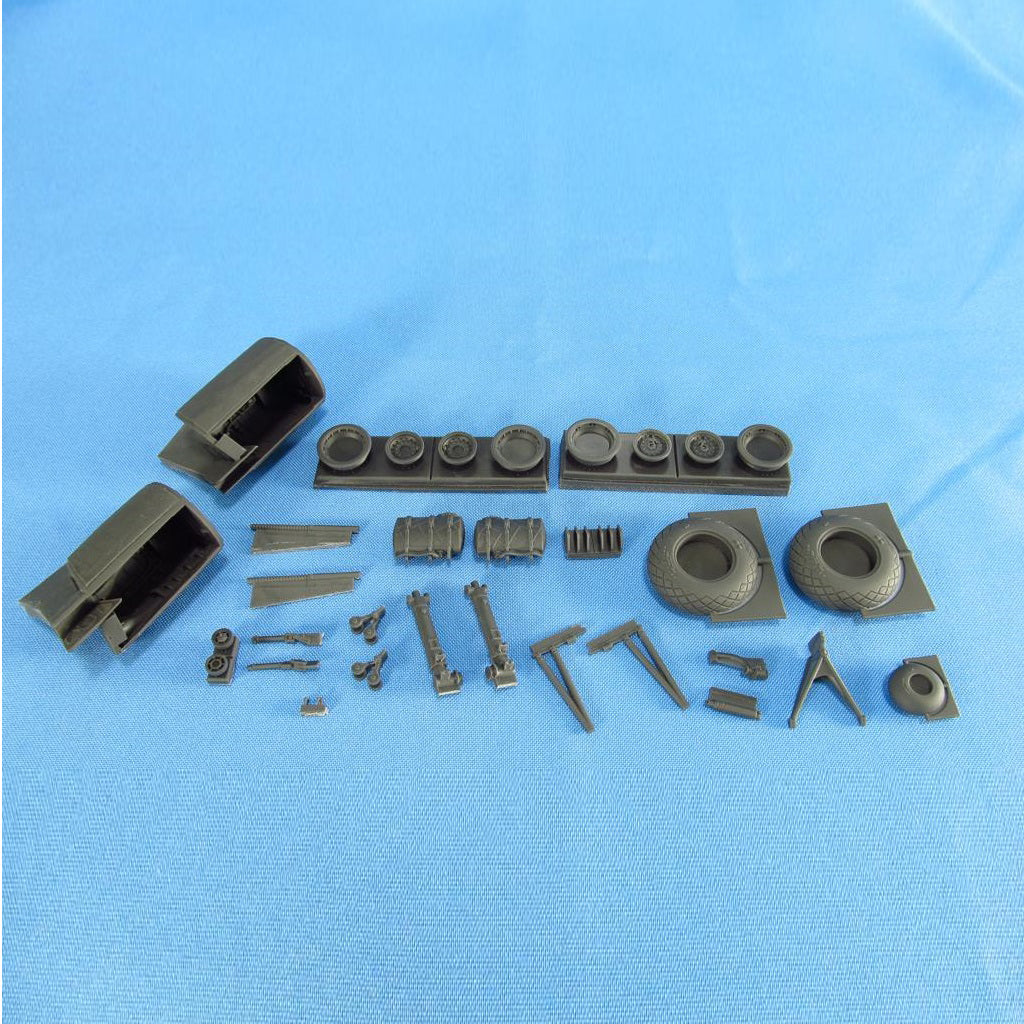 Boeing B-17 Flying Fortress, Wheel Wells (for Revell/Monogram) Scale 1:48 Metallic Details MDR4864