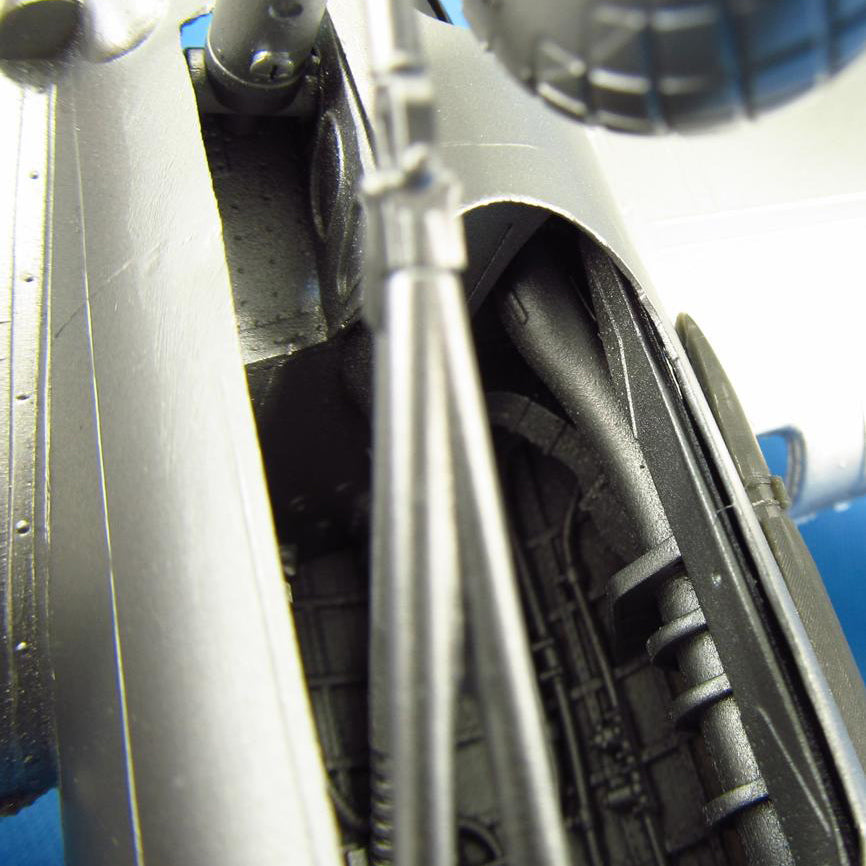 Boeing B-17 Flying Fortress, Wheel Wells (for Revell/Monogram) Scale 1:48 Metallic Details MDR4864
