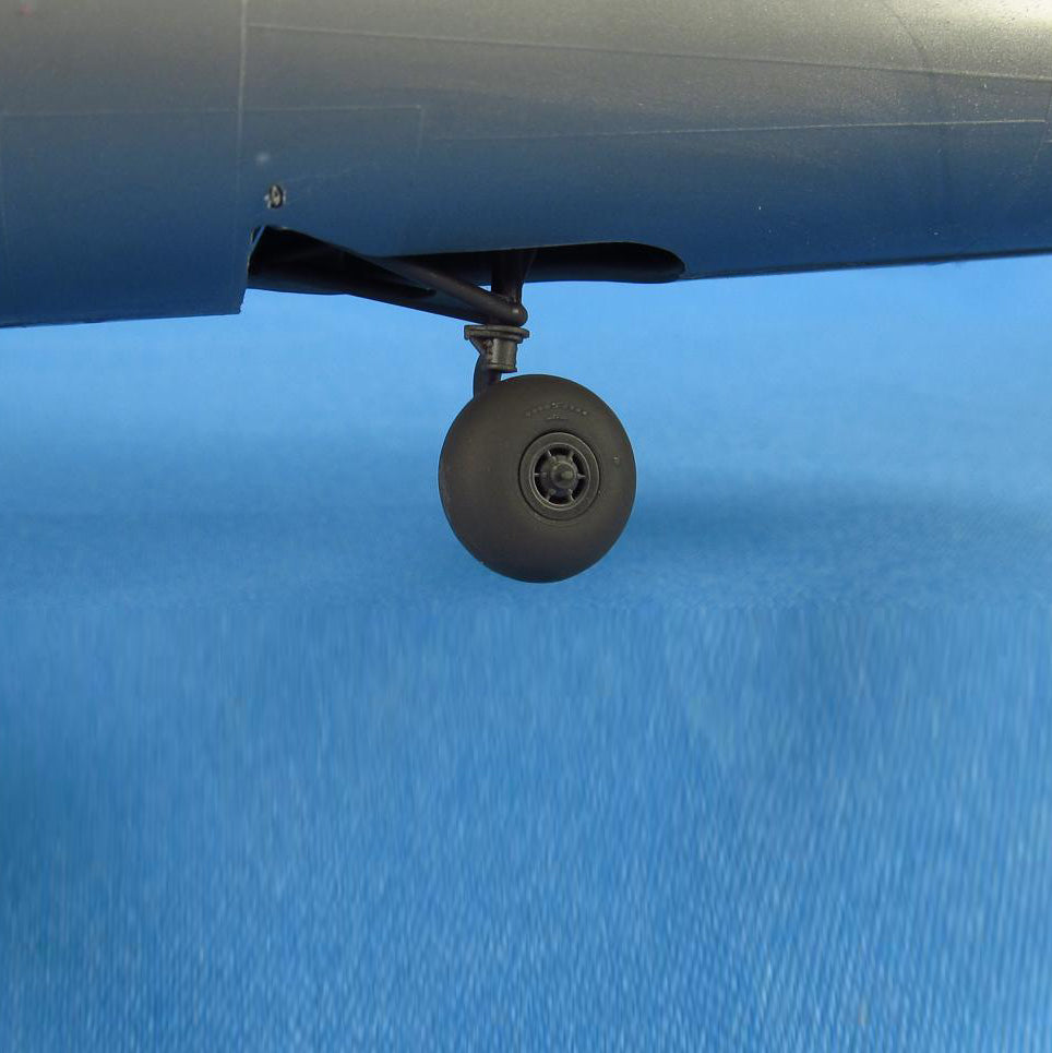 Boeing B-17 Flying Fortress, Wheel Wells (for Revell/Monogram) Scale 1:48 Metallic Details MDR4864