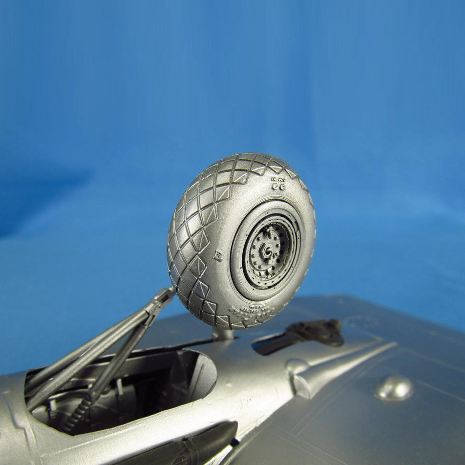 Boeing B-17 Flying Fortress, Wheel Wells (for Revell/Monogram) Scale 1:48 Metallic Details MDR4864