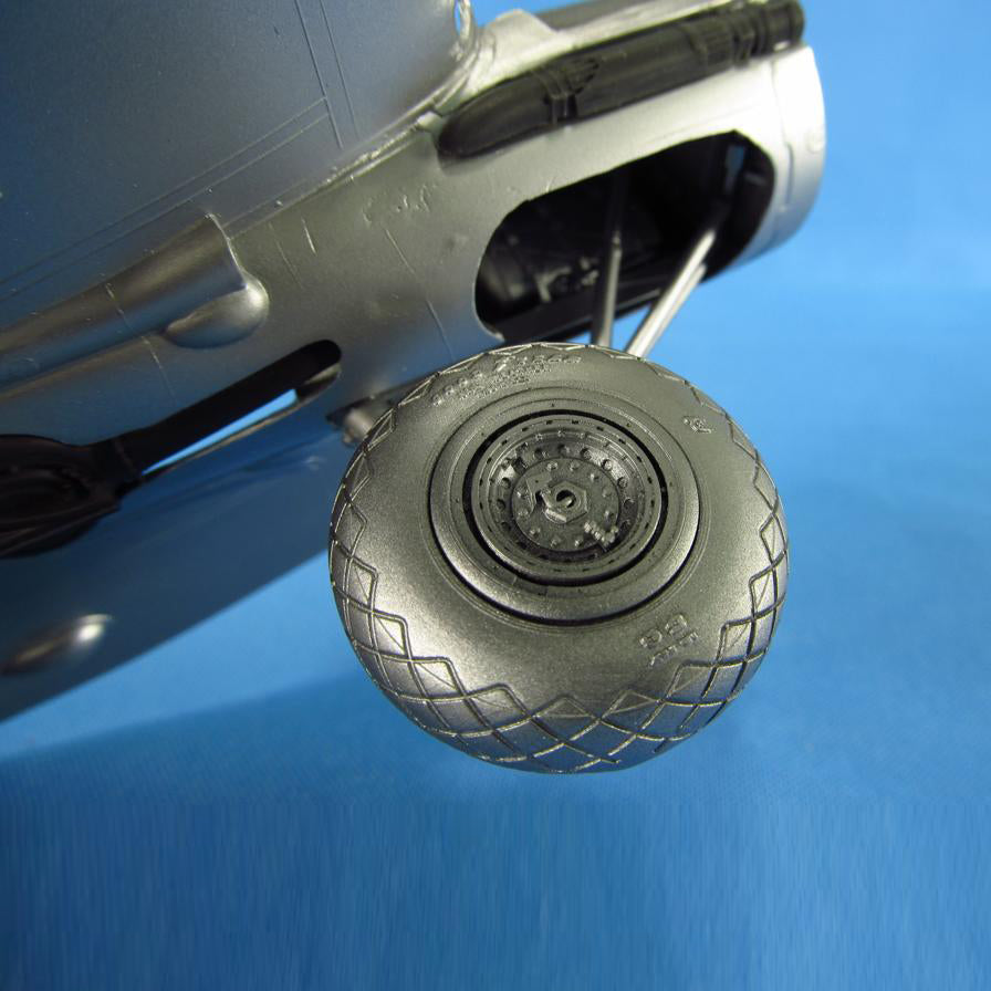 Boeing B-17 Flying Fortress, Wheel Wells (for Revell/Monogram) Scale 1:48 Metallic Details MDR4864