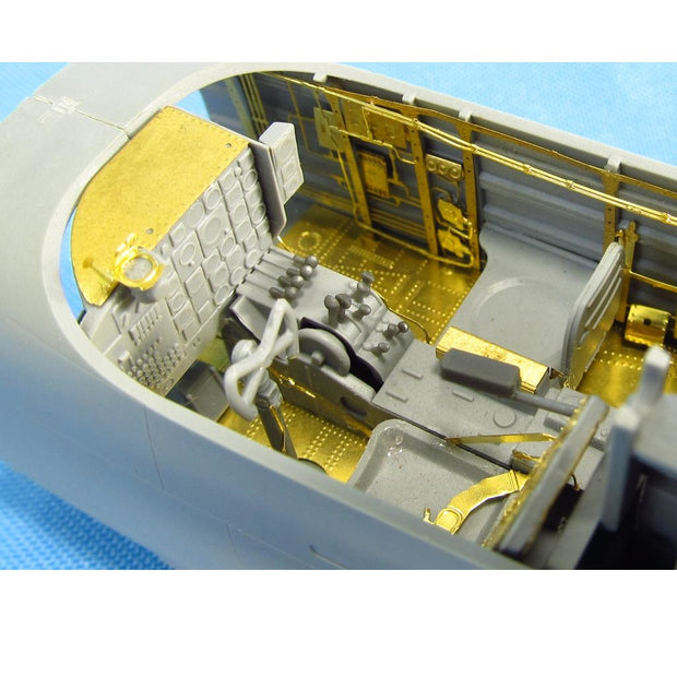Assorted Cockpit Control handles, Part 1 Scale 1:48 Metallic Details MDR4868