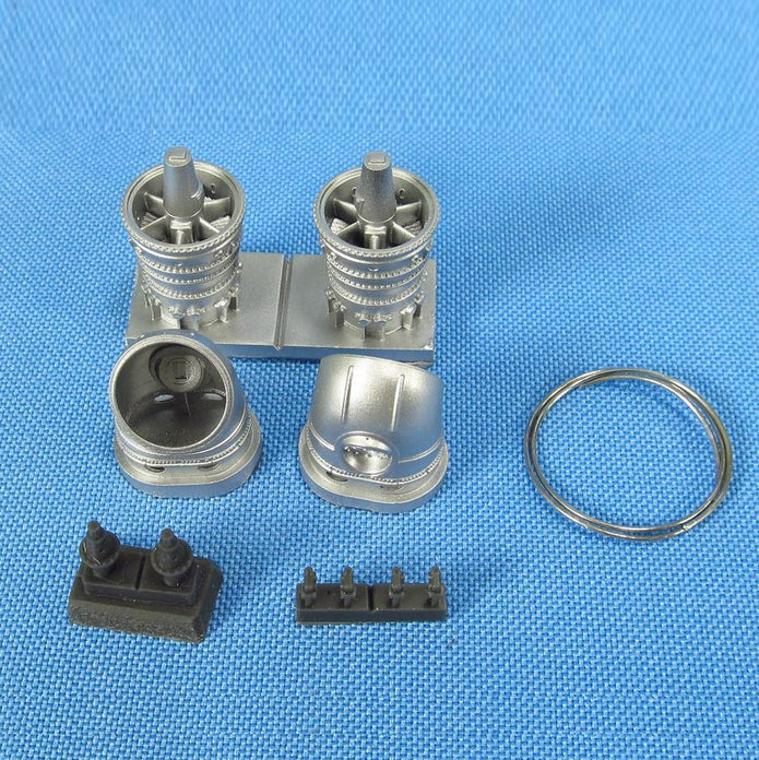 Mil Mi-24, Exhaust Pipes (for Zvezda) Scale 1:48 Metallic Details MDR4869