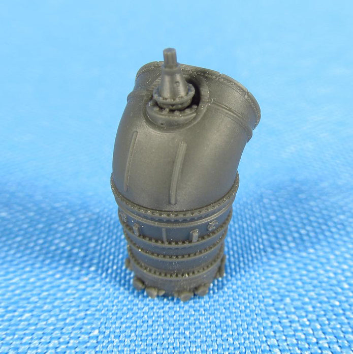 Mil Mi-24, Exhaust Pipes (for Zvezda) Scale 1:48 Metallic Details MDR4869