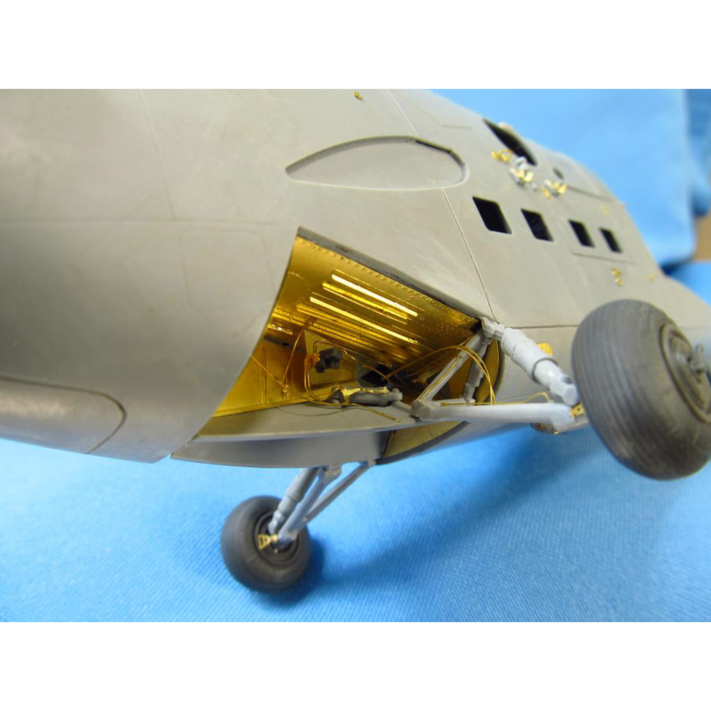 Mil Mi-24, Wheel Bays (for Zvezda) Scale 1:48 Metallic Details MDR4871
