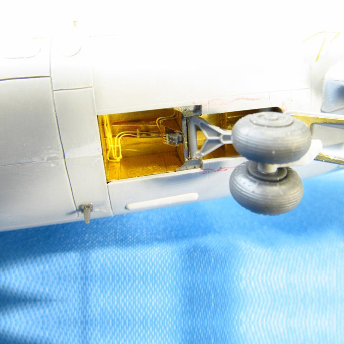 Mil Mi-24, Wheel Bays (for Zvezda) Scale 1:48 Metallic Details MDR4871