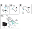 F9F-2 Panther, Interior (for Trumpeter) Scale 1:48 Metallic Details MDR4872