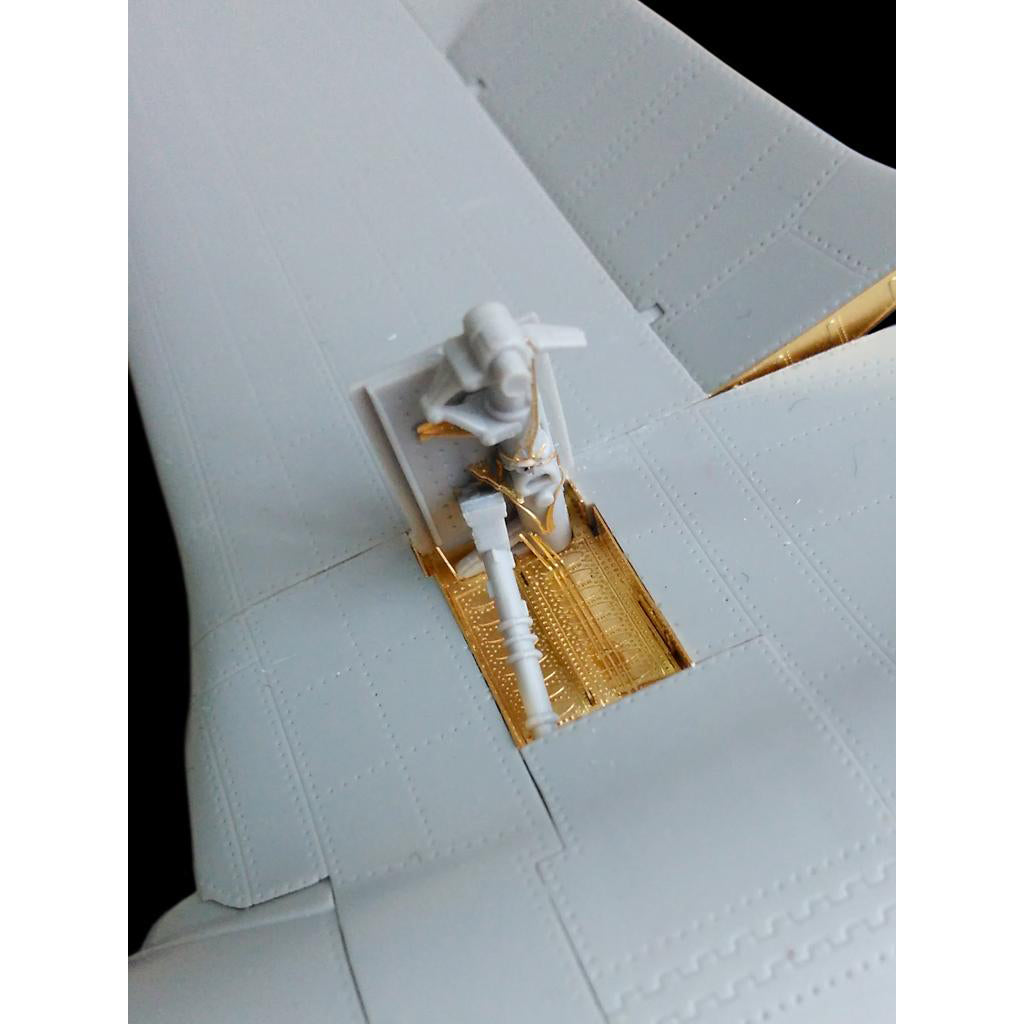 F9F-2 Panther, Exterior Details (Photoetch) Scale 1:48 (Recommended for kit: Trumpeter) Metallic Details MDR4873 - For Model Kits Aircraft