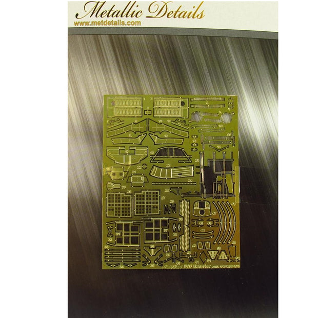 F9F-2 Panther, Exterior Details (Photoetch) Scale 1:48 (Recommended for kit: Trumpeter) Metallic Details MDR4873 - For Model Kits Aircraft