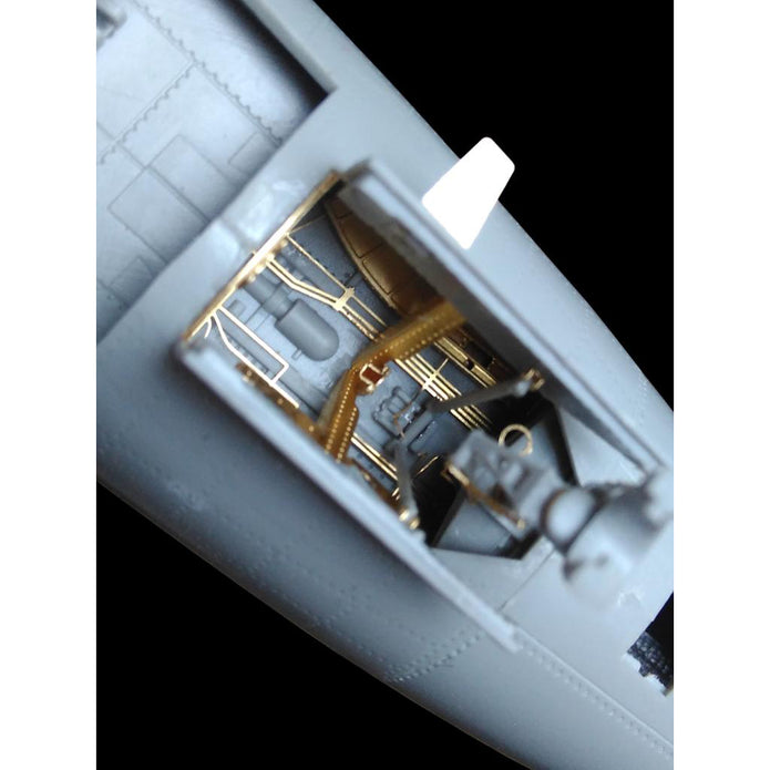 F9F-2 Panther, Exterior Details (Photoetch) Scale 1:48 (Recommended for kit: Trumpeter) Metallic Details MDR4873 - For Model Kits Aircraft