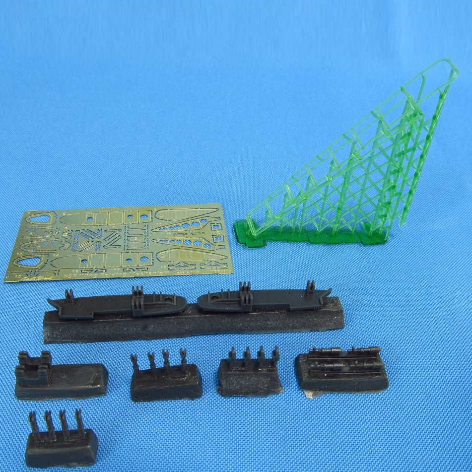 F9F-2 Panther, Wing folding mechanism (for Trumpeter) Scale 1:48 Metallic Details MDR4874