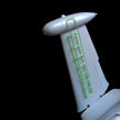 F9F-2 Panther, Wing folding mechanism (for Trumpeter) Scale 1:48 Metallic Details MDR4874