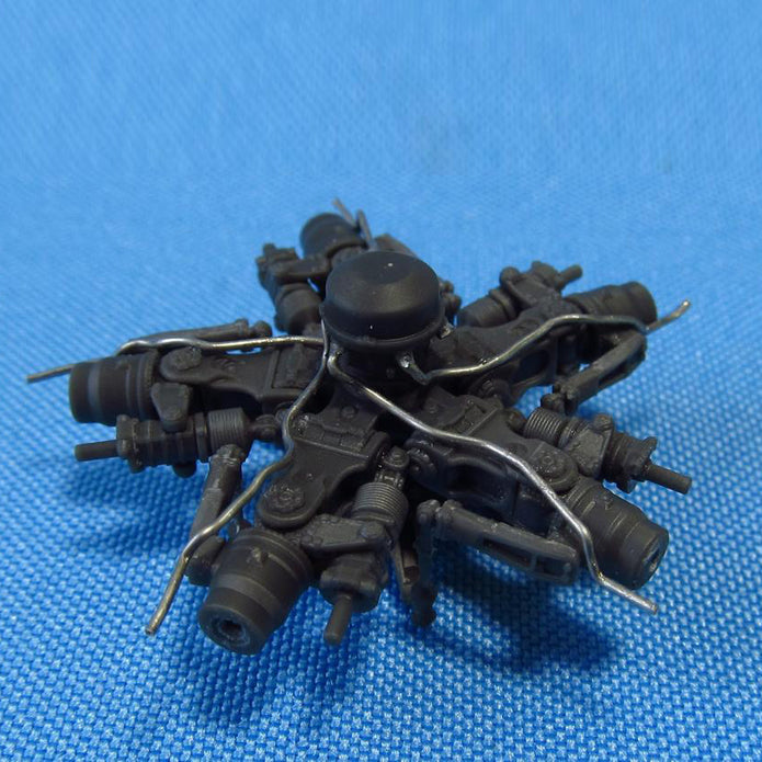 Mil Mi-24, Main Rotor (for Zvezda, Revell/Monogram) Scale 1:48 Metallic Details MDR4875