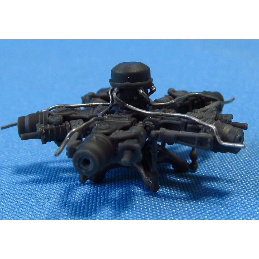 Mil Mi-24, Main Rotor (for Zvezda, Revell/Monogram) Scale 1:48 Metallic Details MDR4875