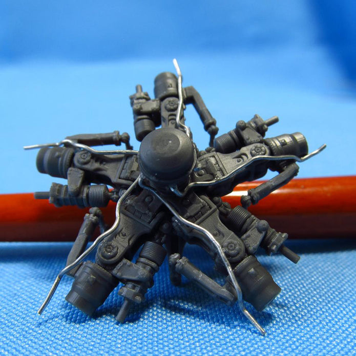 Mil Mi-24, Main Rotor (for Zvezda, Revell/Monogram) Scale 1:48 Metallic Details MDR4875